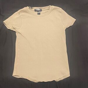 Streetwear Society Beige Short Sleeve Tee